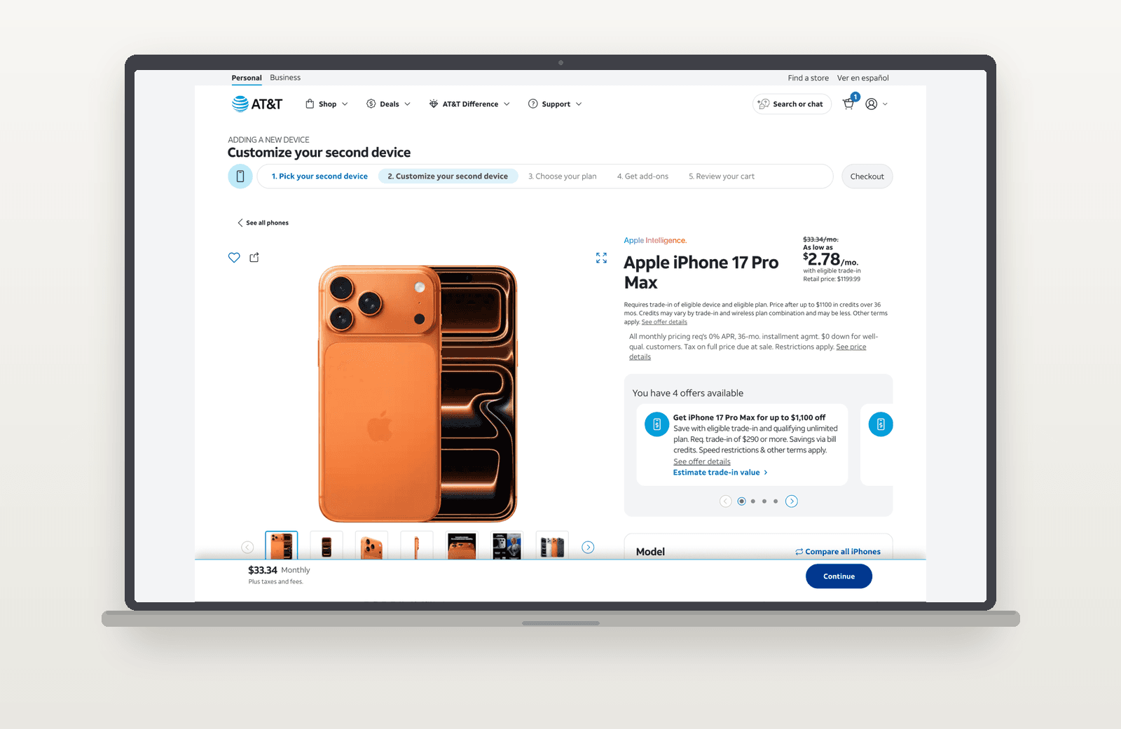 Improving AT&T's Progression Buyflow