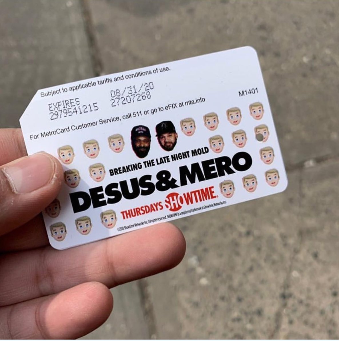 A co-branded MetroCard. For a show this rooted in the Bronx, the distribution is the media buy: the audience was already carrying one