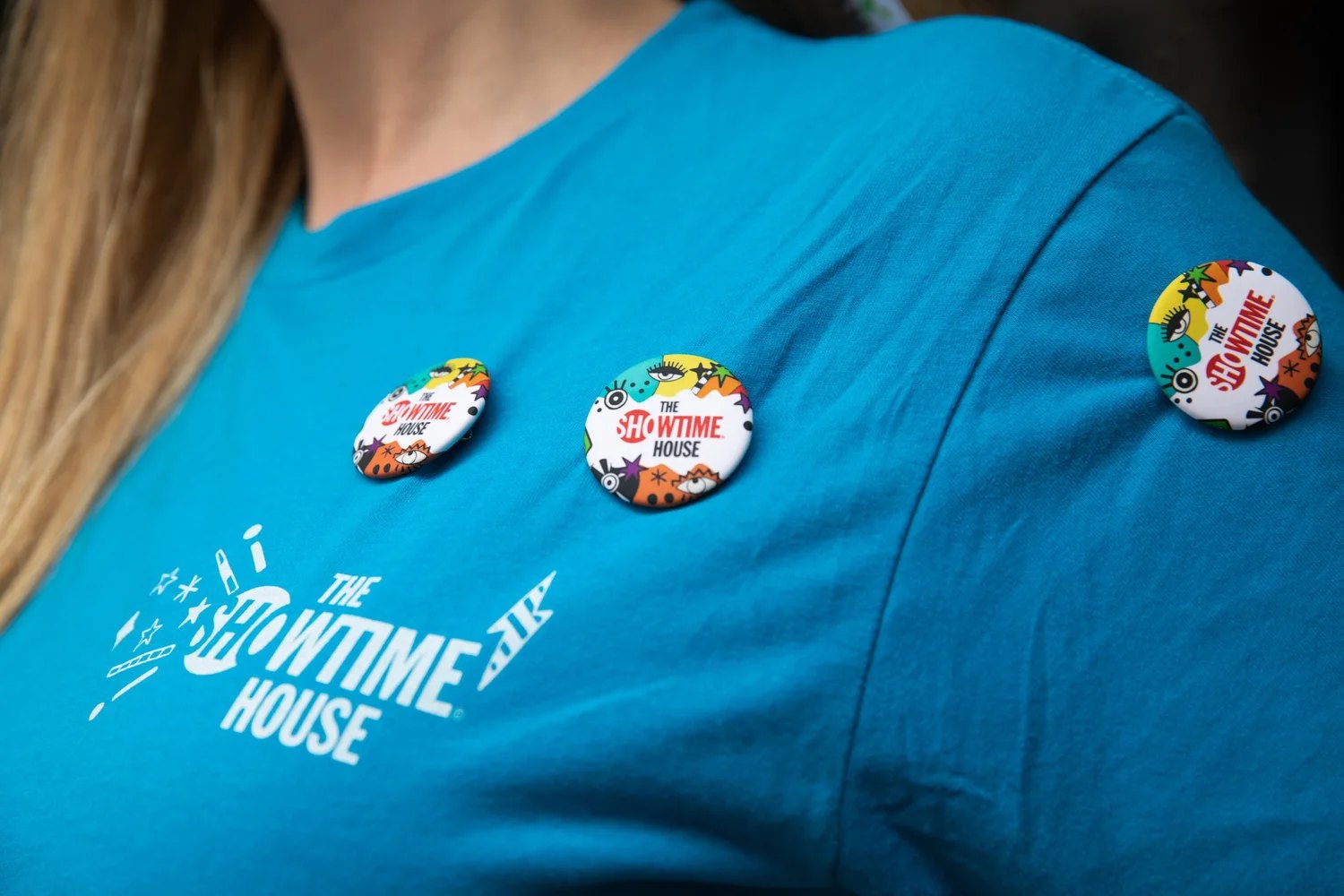 T-shirts and buttons, the small end of the range